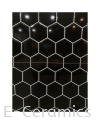 30X60CM HEXAGON BLACK WALL TILES Tiles