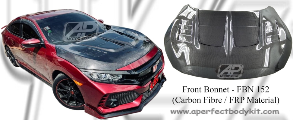 Honda Civic FC 2015 Front Bonnet 