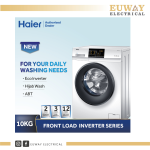 HAIER 10KG FRONT LOAD INVERTER WASHER HWM100-FD10829