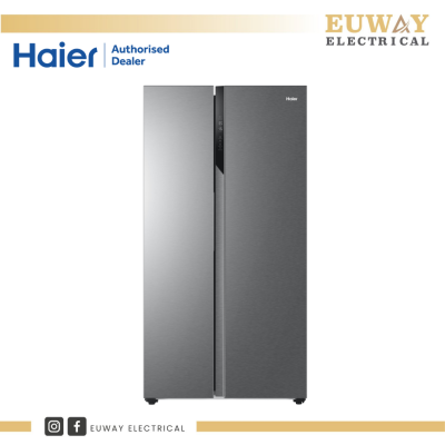 HAIER 569L SIDE BY SIDE REFRIGERATOR WITH TWIN INVERTER HSR3918FNPG