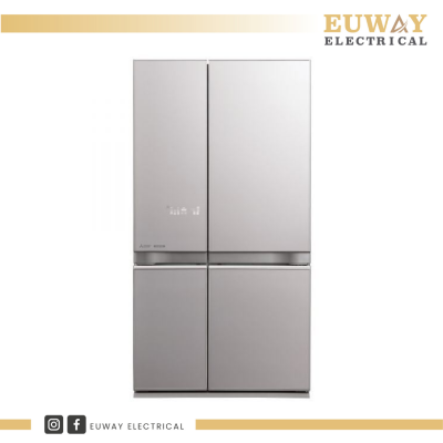 MITSUBISHI ELECTRIC 710L 4 DOOR FRIDGE WITH GLASS DOOR MR-L78EN-GSL