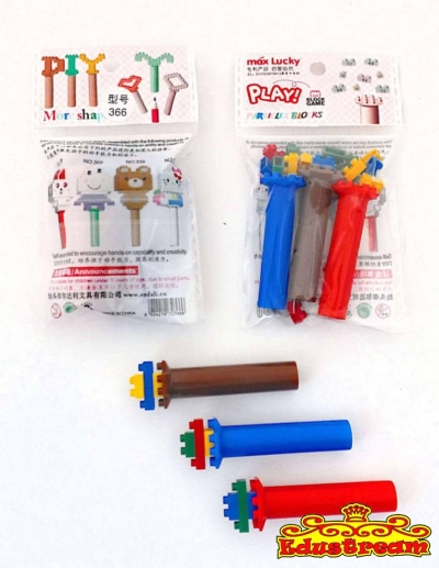 DIY PENCIL TOPPER 2 IN 1 PACK