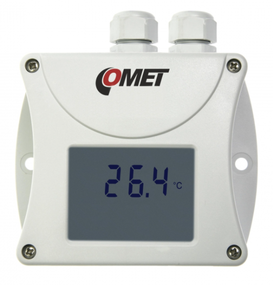 comet t4311 temperature transmitter with rs232 interface