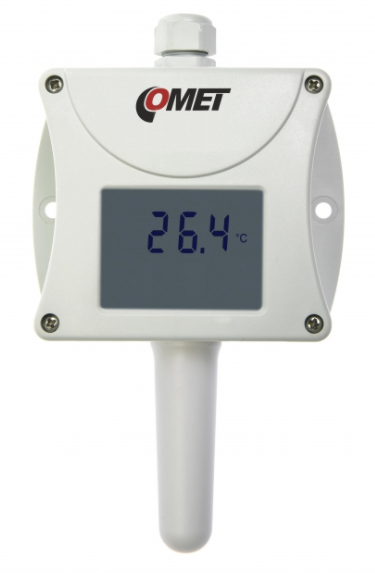 comet t0310 temperature transmitter with rs232 output