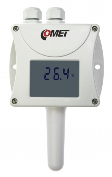 comet t0410 temperature transmitter with rs485 output