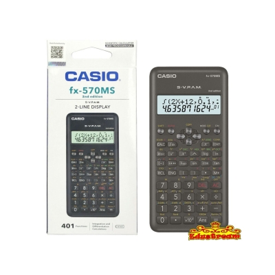 Casio Scientific Calculator 2-Line Display fx-570MS 2nd edition