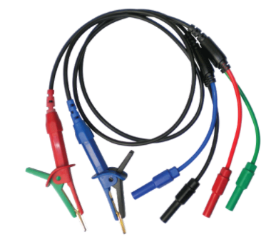 EXTECH 380565 : Kelvin Clip Test Lead Set