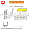 ARENSI MARLEY F300 PVC WHITE RAINWATER GUTTER UPVC ADJUSTABLE BRACKET UBA (CL) BUILDING SUPPLIES & MATERIALS