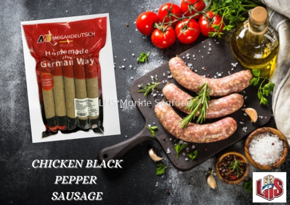 MEGAH DEUTSCH CHICKEN BLACK PEPPER SAUSAGE