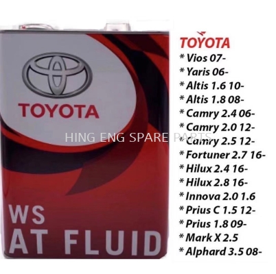 Totoya WS ATF Automatic Oil (4L)