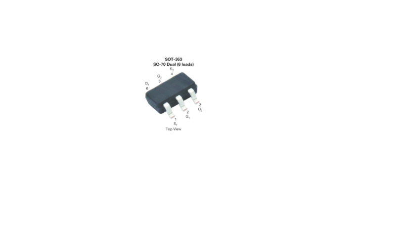 vishay sq1563aeh mosfet automotive