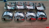 MIRROR COVER SMALL CHROME Lorry Body Parts