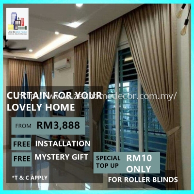 Curtain LOVELY HOME Package RM3888