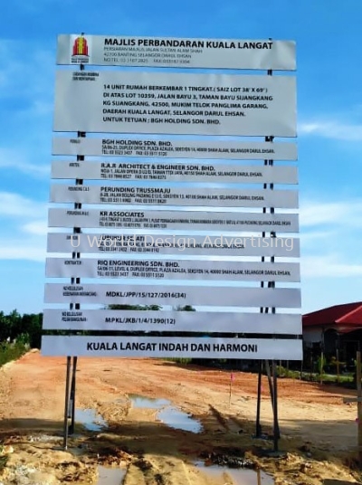 BGH HOLDINGS SDN BHD CONSTRUCTION PROJECT BOARD AT TELOK BANGLIMA GARANG, KUALA LANGAT, SELANGOR