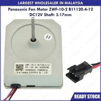 Code: 88234 Panasonic Fan Motor ZWF-10-2 B111202.4-12 DC12V For NR-BS62SNMY