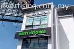 3D LED Eg Box Up LED Frontlit Lettering Signage 3D LED CONCEAL BOX UP LETTERING SIGNBOARD