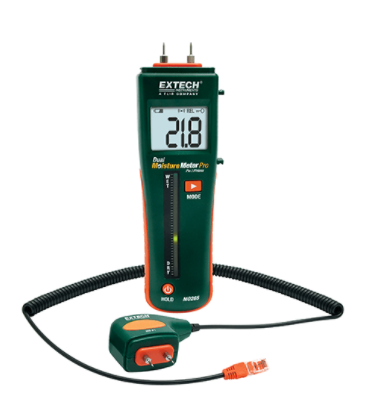 extech mo265 : combination pin/pinless moisture meter
