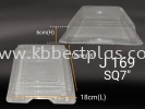 J-169 SQ7" 50pcs+/- Plastic Packaging