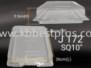 J-172 SQ10" 50pcs+/- Plastic Packaging