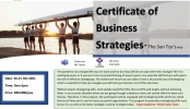 Certificate Business Strategies - The Sun Tzu's Way Others Previous Classes Public Programs