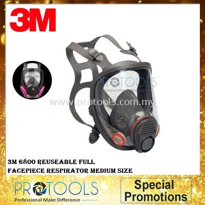 3M Resuable Full Facepiece Respirator 