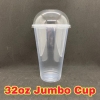 EC 32oz Jumbo Cup -50pcs/pkt Cup / Lid / Straw - Paper / Plastic 