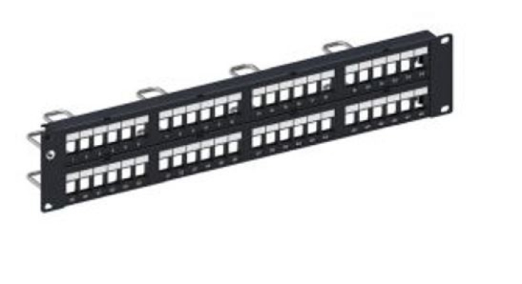 Commscope Cat6 2U SL UTP, 48port Patch Panel 