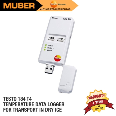 Testo 184 T4 - Temperature Data Logger for Transport Monitoring [SKU 0572 1844]