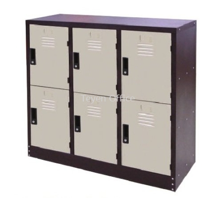 Half Height 6 Compartments Steel Locker S127/A