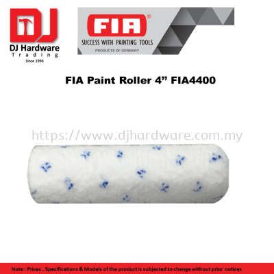 FIA SUCCESS WITH PAINTING TOOLS  GERMANY  FIA PAINT ROLLER 4'' FIA4400 (CL)