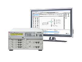 KEYSIGHT E5260A IV Analyzer / 8 Slot Precision Measurement Mainframe