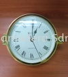 VETUS MARINE CLOCK QUARTZ 150 MM DIAL SOLID BRASS Navigation Equipment