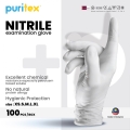 Nitrile Powder Free Glove-White