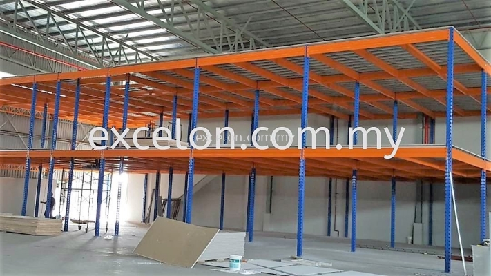 Heavy Duty Super Block Mezzanine Floor Racking System