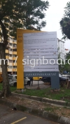 metal project signage sigboard at klang kuala lumpur shah alam puchong kepong damansara subang jaya  Projek Papan Iklan Besar