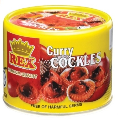 REX CURRY COCKLES 160G