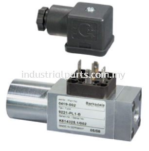 Barksdale Pressure Switch 9221-PL1-B - Malaysia (Selangor, Sabah, Sarawak, Labuan, Kelantan, Kemaman, Terengganu, Johor, Melaka, Negeri Sembilan, Pahang)