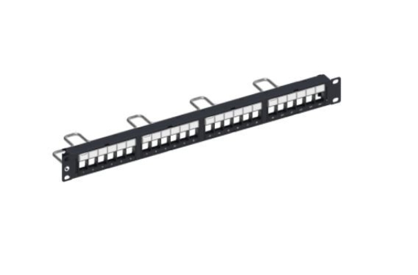 Commscope Cat6A UTP Patch Panel, 24port