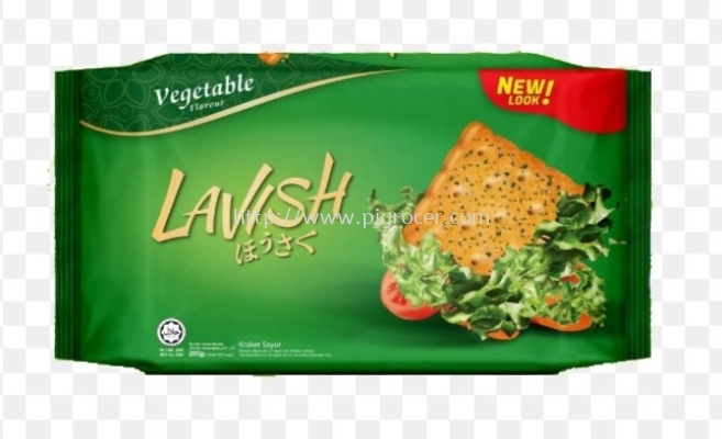 SF LAVISH VEGETABLE CRACKER 200G