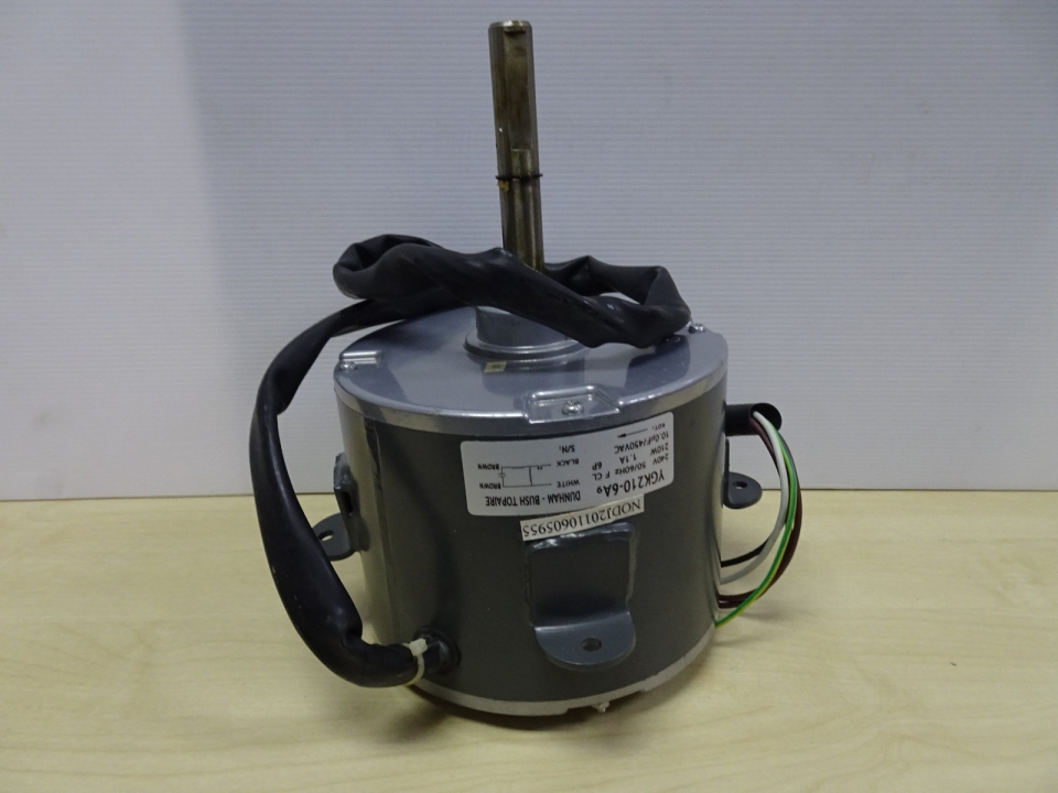 DUNHAM-BUSH/TOPAIRE OUTDOOR FAN MOTOR YGK210-6A9 (210W) 240V 50/60HZ 6P 1.1A (W/O 10.0UF CAP.)