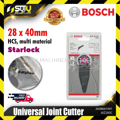 BOSCH 2608661691 (AIZ28SC / AIZ 28 SC) HCS Multi Material Universal Joint Cutter Starlock (28x40mm)