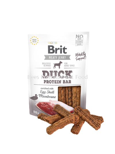 Brit Meaty Jerky Duck Protein Bar 80g