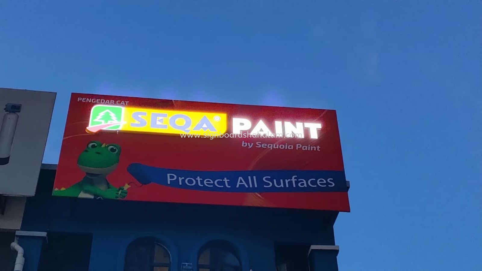 Sequoia Marketing KL-  Billboard with 3D Conceal LED Frontlit