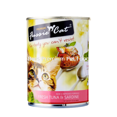 Fussie Cat Fresh Tuna & Sardine Can 400g