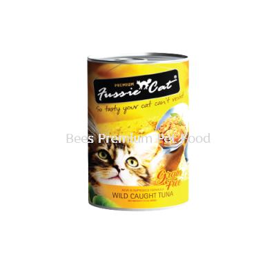 Fussie Cat Wild Caught Tuna Can 400g