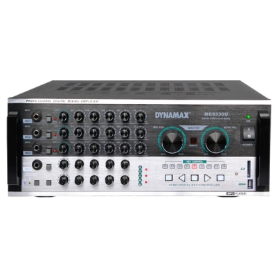 DYNAMAX MC6300UB Digital Mixer Amplifier With Digital Echo