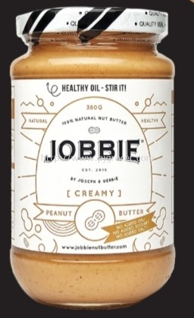 JOBBIE PEANUT BUTTER CREAMY (WHITE) 380G