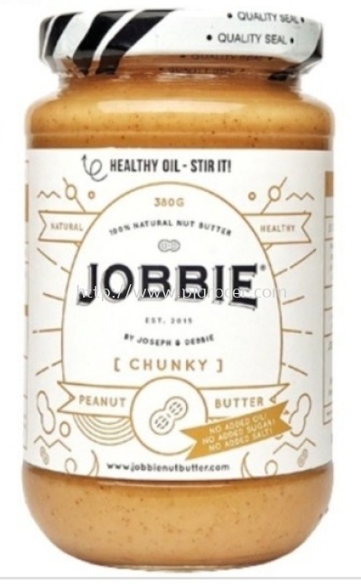 JOBBIE PEANUT BUTTER CHUNCY (WHITE) 380G