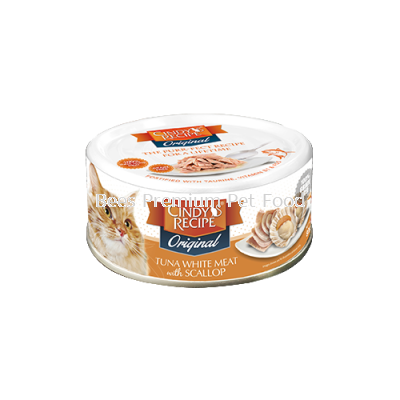 Cindy's Recipe Originals Tuna White Meat with Scallop 80g