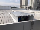  ALUMINIUM COMPOSITE PANEL AWNING STAINLESS STEEL